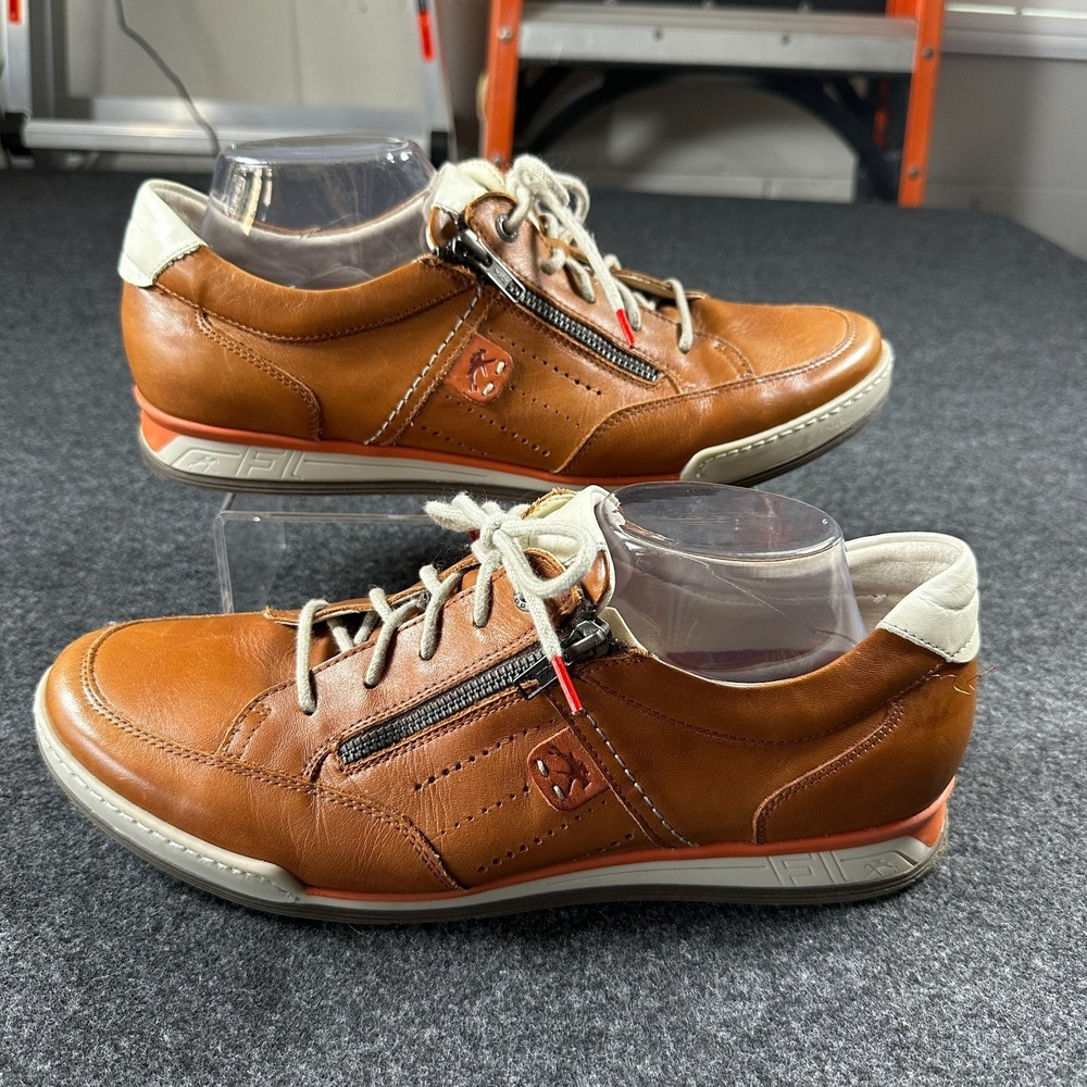Fluchos Yannic F0148 44  US 10.5‎ Sneakers Career Resort Cognac Leather